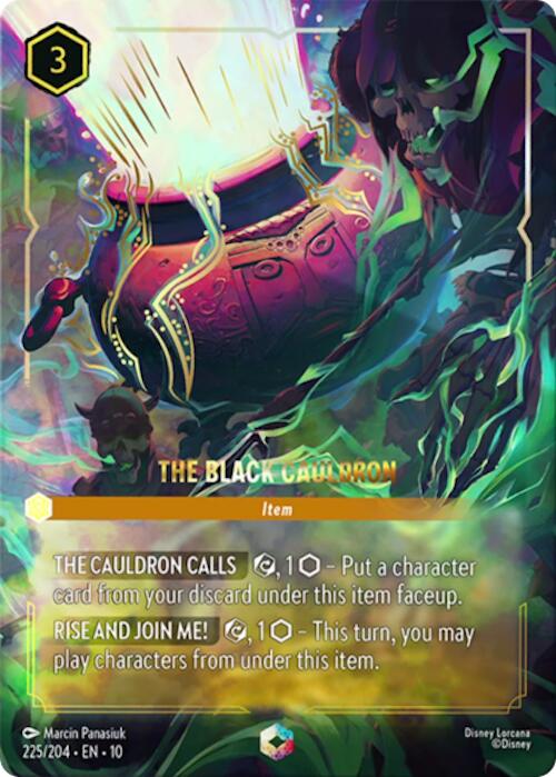 The Black Cauldron (Enchanted) (225/204) [Whispers in the Well] | Devastation Store