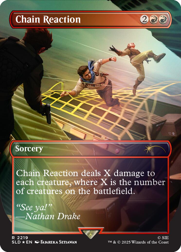 Chain Reaction (Rainbow Foil) [Secret Lair Drop Series] | Devastation Store