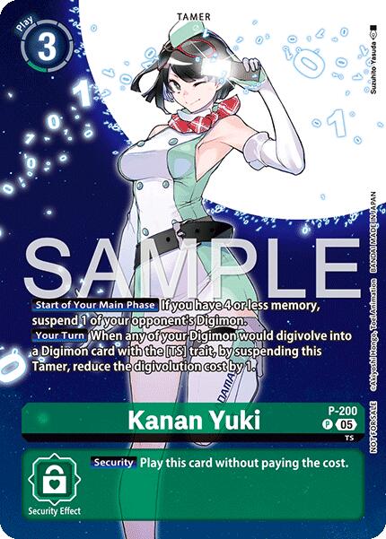 Kanan Yuki [P] (Digimon Story: Time Stranger Promo Pack) [Promotional Cards] | Devastation Store