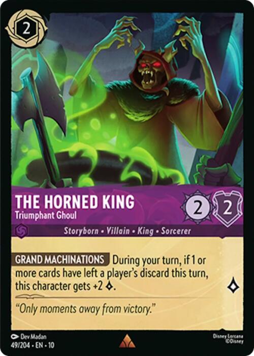 The Horned King - Triumphant Ghoul (49/204) [Whispers in the Well] | Devastation Store
