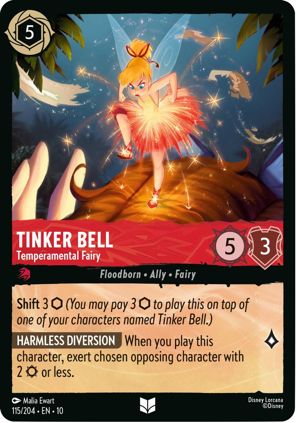 Tinker Bell - Temperamental Fairy (115/204) [Whispers in the Well] | Devastation Store