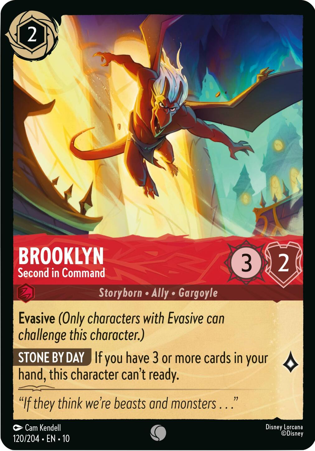 Brooklyn - Second in Command (120/204) [Whispers in the Well] | Devastation Store