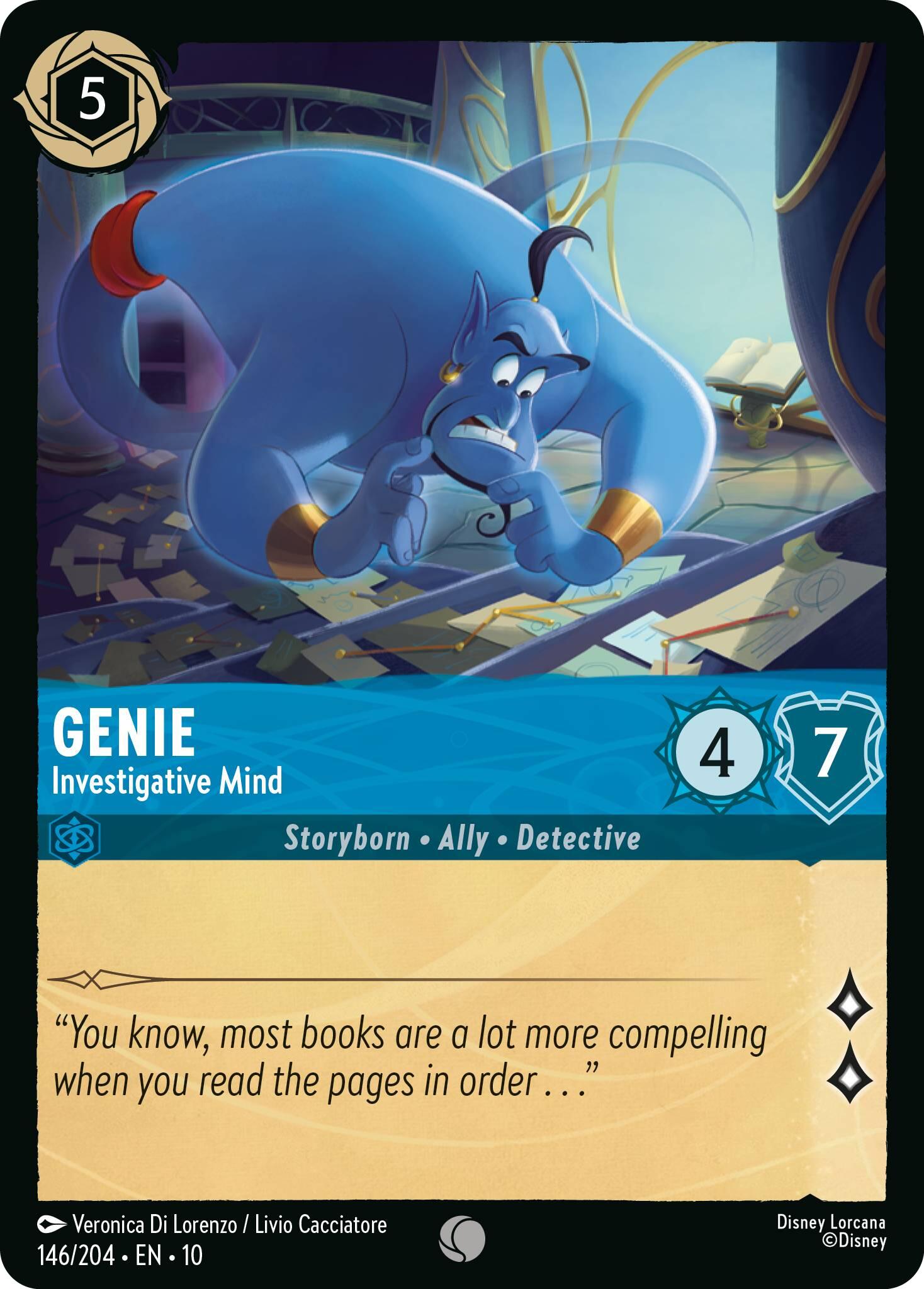 Genie - Investigative Mind (146/204) [Whispers in the Well] | Devastation Store