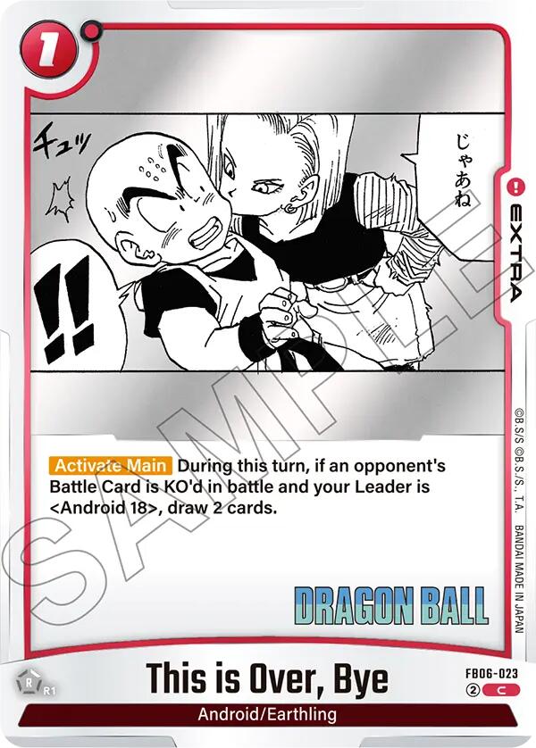 This is Over, Bye [Manga Booster 02] | Devastation Store