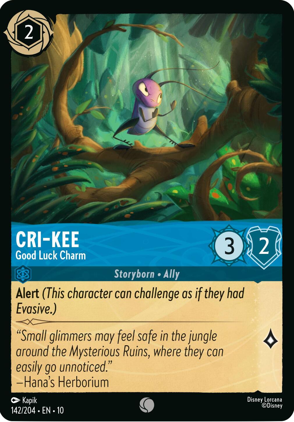 Cri-Kee - Good Luck Charm (142/204) [Whispers in the Well] | Devastation Store