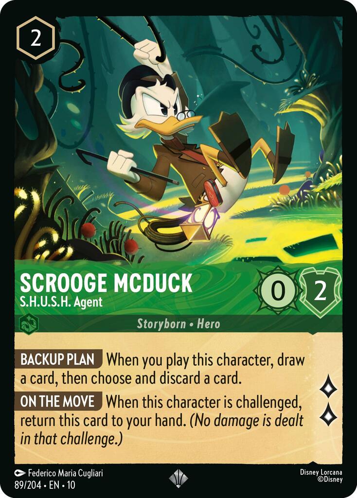 Scrooge McDuck - S.H.U.S.H. Agent (89/204) [Whispers in the Well] | Devastation Store