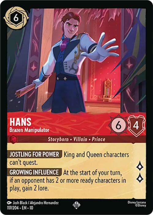 Hans - Brazen Manipulator (117/204) [Whispers in the Well] | Devastation Store