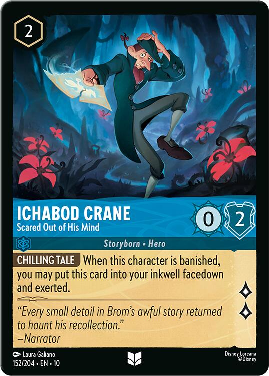 Ichabod Crane - Scared Out of His Mind (152/204) [Whispers in the Well] | Devastation Store