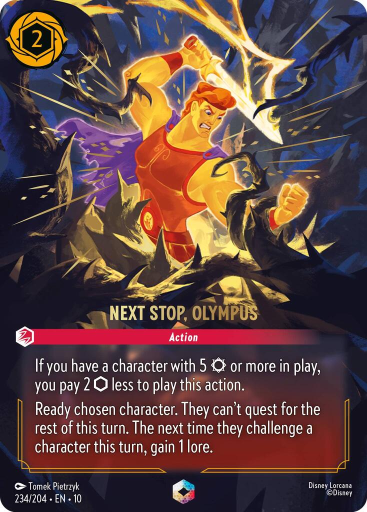 Next Stop, Olympus (Enchanted) (234/204) [Whispers in the Well] | Devastation Store