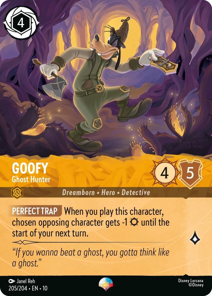 Goofy - Ghost Hunter (Epic) (205/204) [Whispers in the Well] | Devastation Store