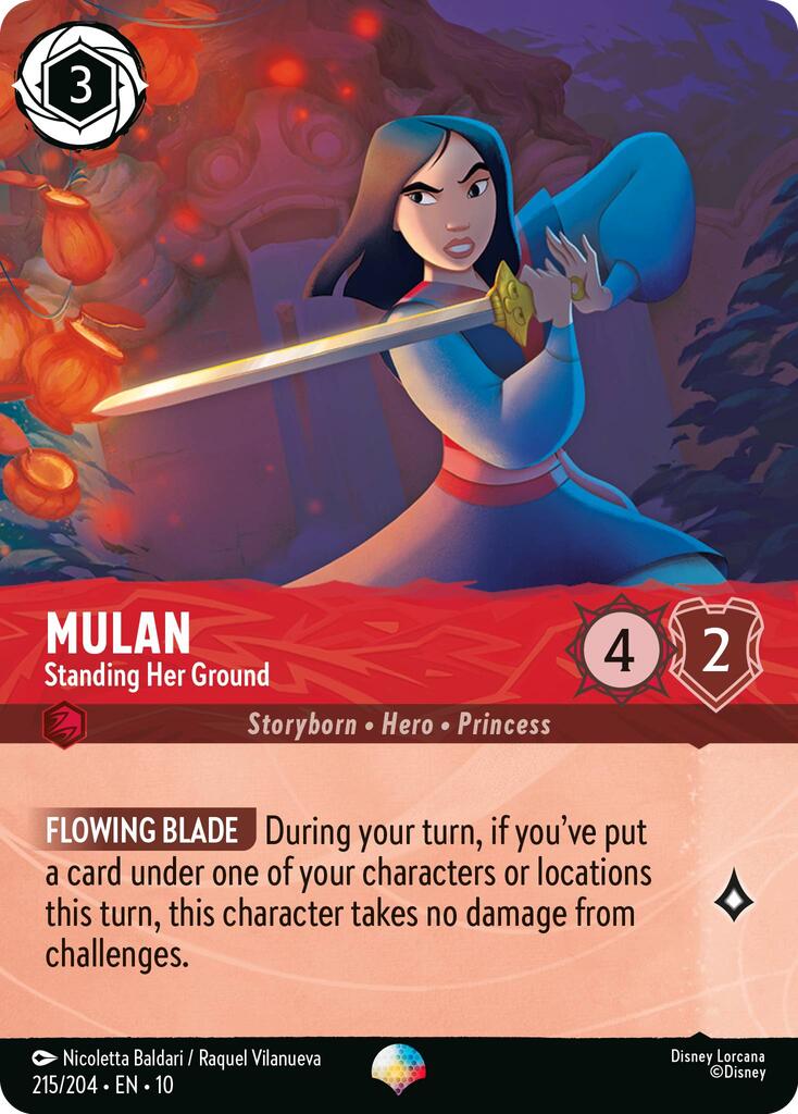 Mulan - Standing Her Ground (Epic) (215/204) [Whispers in the Well] | Devastation Store