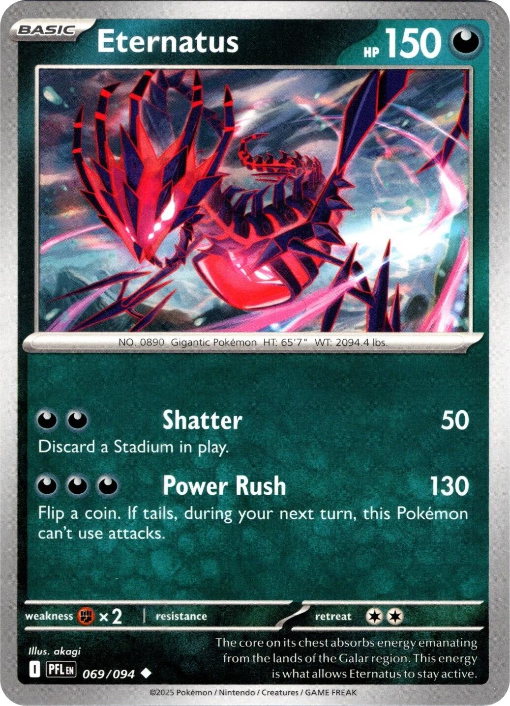 Eternatus (069/094) [Mega Evolution: Phantasmal Flames] | Devastation Store