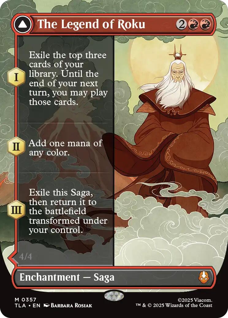 The Legend of Roku (Borderless) [Avatar: The Last Airbender] | Devastation Store
