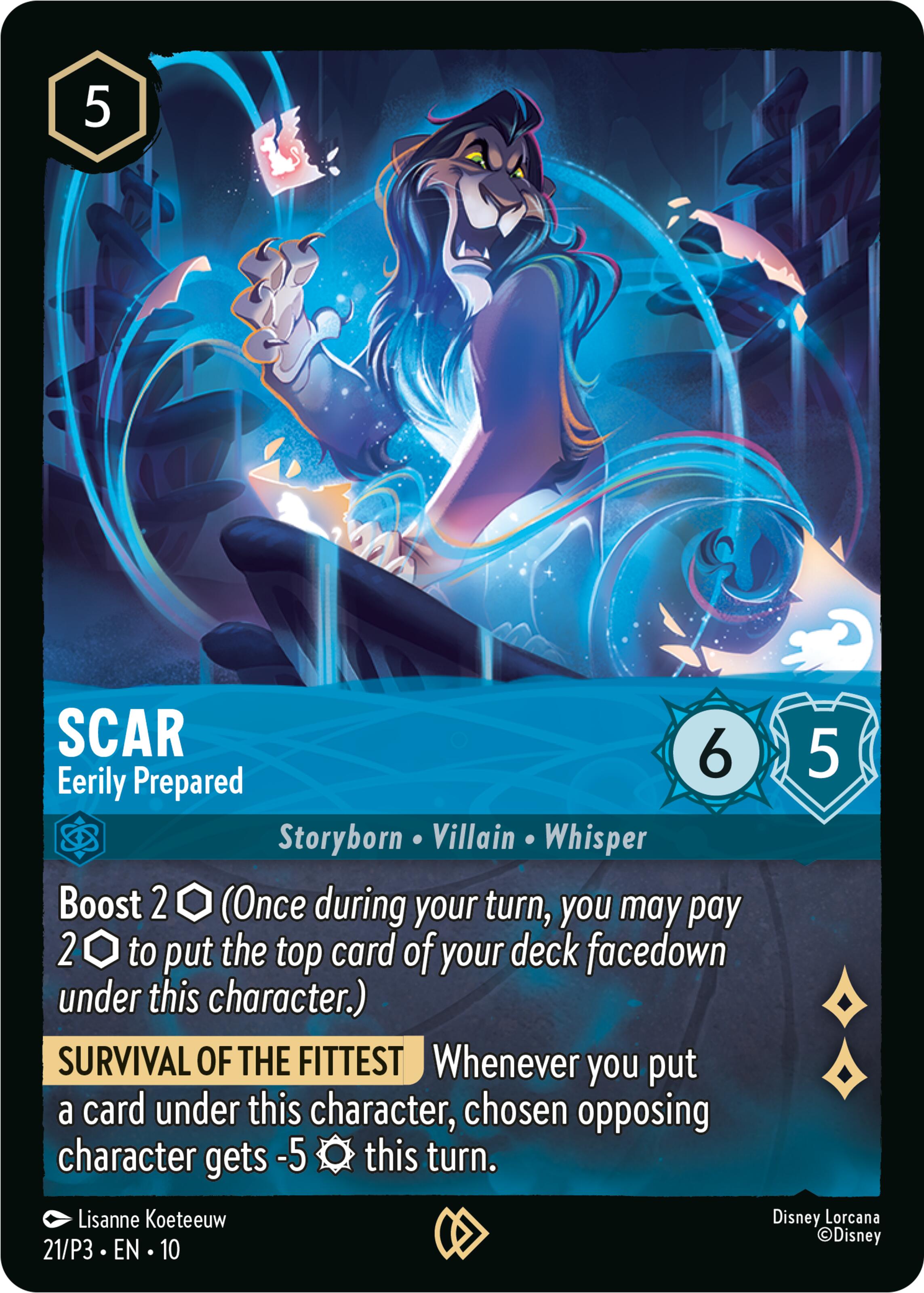 Scar - Eerily Prepared (21) [Promo Cards] | Devastation Store