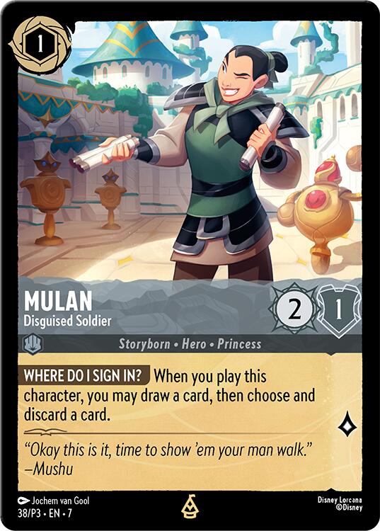 Mulan - Disguised Soldier (38) [Promo Cards] | Devastation Store