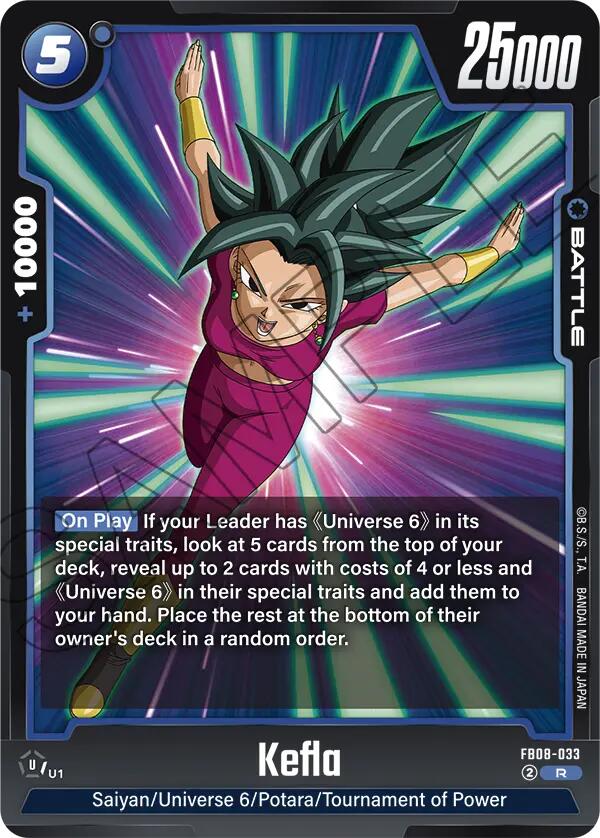 Kefla (FB08-033) [Saiyan's Pride] | Devastation Store