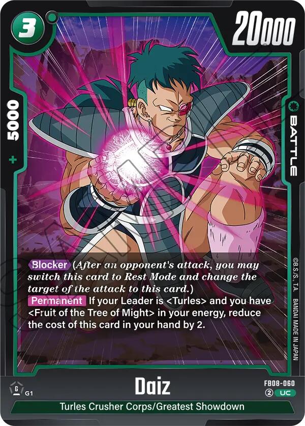 Daiz [Saiyan's Pride] | Devastation Store