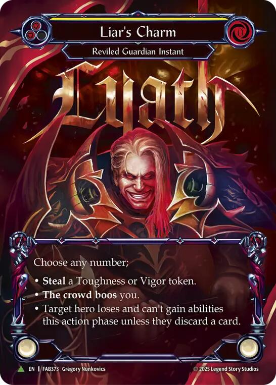 Liar's Charm [FAB373] (Promo)  Cold Foil | Devastation Store