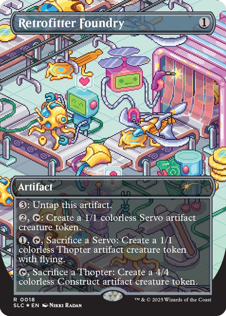 Retrofitter Foundry (Halo Foil) [Secret Lair Countdown Kit] | Devastation Store