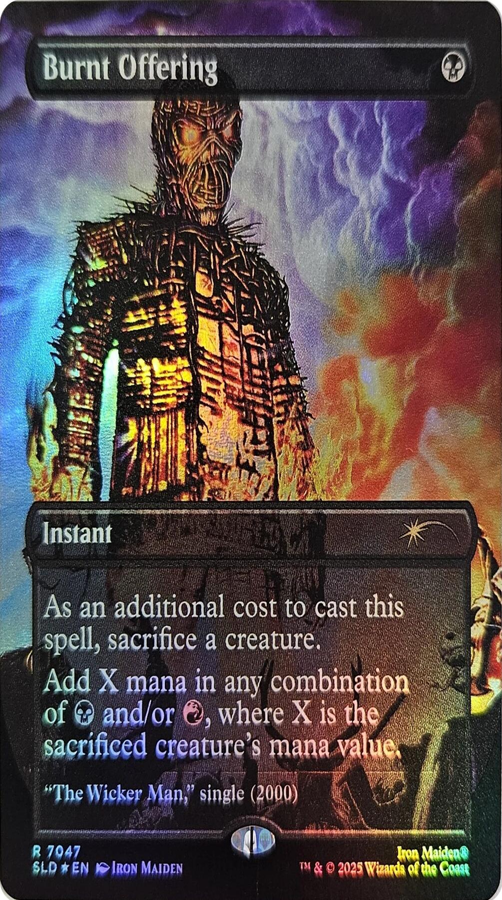 Burnt Offering (Rainbow Foil) [Secret Lair Drop Series] | Devastation Store