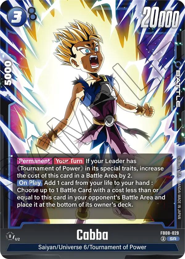 Cabba (FB08-029) [Saiyan's Pride] | Devastation Store