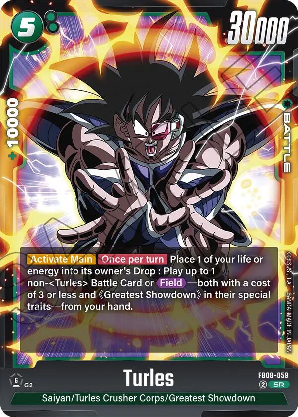 Turles (FB08-059) [Saiyan's Pride] - Devastation Store | Devastation Store