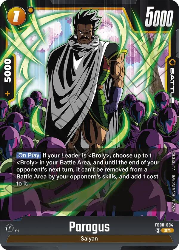 Paragus (FB08-084) [Saiyan's Pride] | Devastation Store