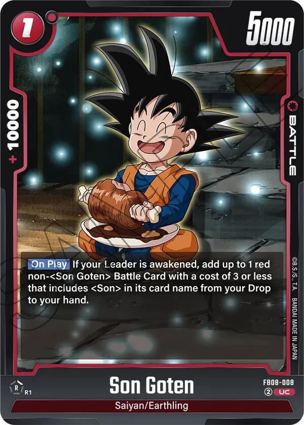 Son Goten (FB08-008) [Saiyan's Pride] - Devastation Store | Devastation Store