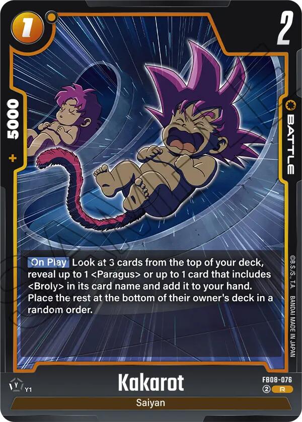 Kakarot (FB08-076) [Saiyan's Pride] | Devastation Store