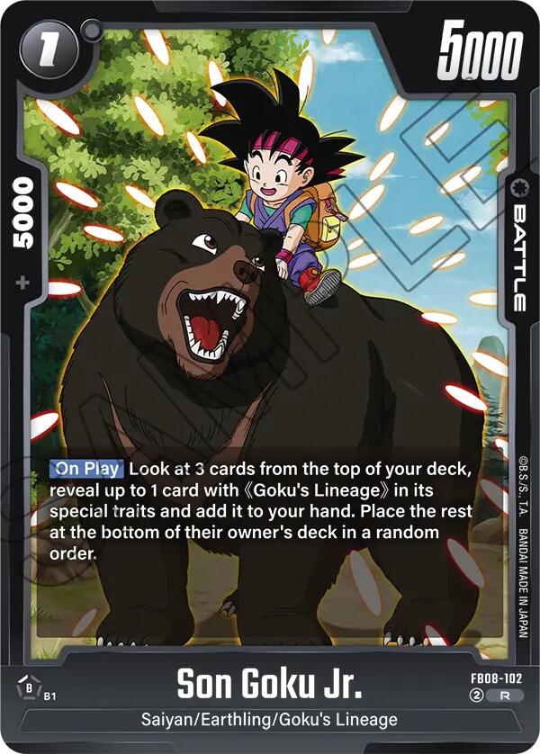 Son Goku Jr. (FB08-102) [Saiyan's Pride] | Devastation Store