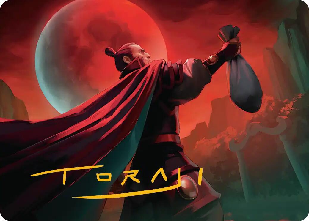 Zhao, the Moon Slayer Art Card (Gold-Stamped Signature) [Avatar: The Last Airbender Art Series] | Devastation Store