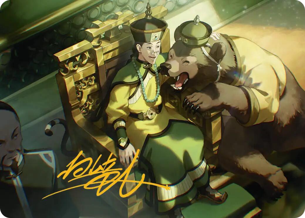 The Earth King Art Card (Gold-Stamped Signature) [Avatar: The Last Airbender Art Series] | Devastation Store