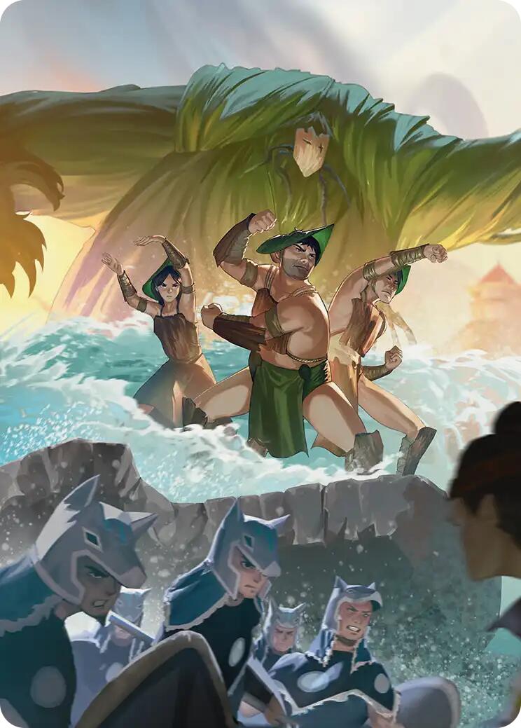 Swampbenders Art Card [Avatar: The Last Airbender Art Series] | Devastation Store