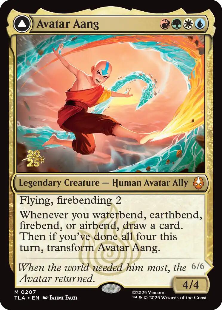 Avatar Aang [Avatar: The Last Airbender Prerelease Cards] | Devastation Store