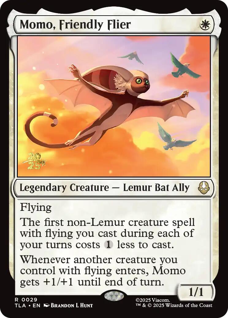 Momo, Friendly Flier [Avatar: The Last Airbender Prerelease Cards] | Devastation Store