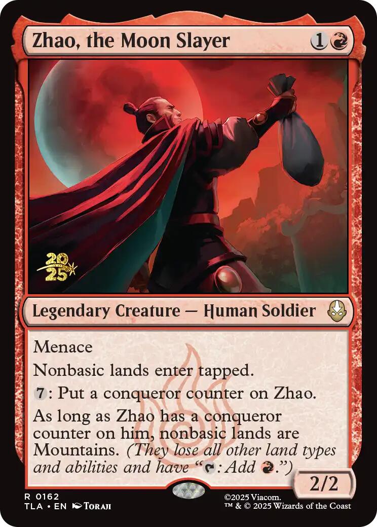 Zhao, the Moon Slayer [Avatar: The Last Airbender Prerelease Cards] | Devastation Store