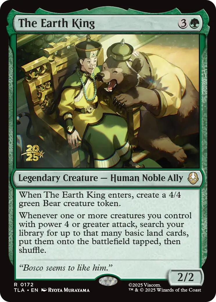The Earth King [Avatar: The Last Airbender Prerelease Cards] | Devastation Store