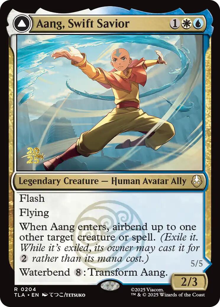 Aang, Swift Savior [Avatar: The Last Airbender Prerelease Cards] | Devastation Store