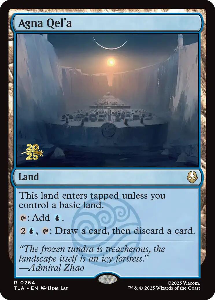Agna Qel'a [Avatar: The Last Airbender Prerelease Cards] | Devastation Store