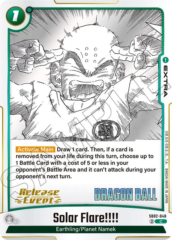 Solar Flare!!!! [Manga Booster 02 Release Event Cards] | Devastation Store