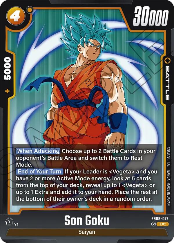 Son Goku (FB08-077) [Saiyan's Pride] | Devastation Store