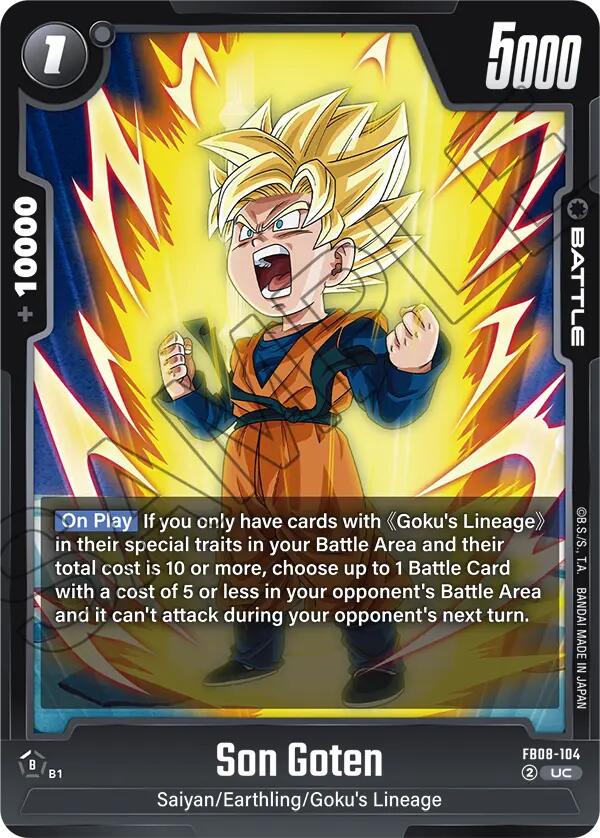 Son Goten [Saiyan's Pride] | Devastation Store