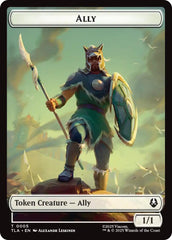 Ally (0005) // Clue (0014) Double-Sided Token [Avatar: The Last Airbender Tokens] | Devastation Store