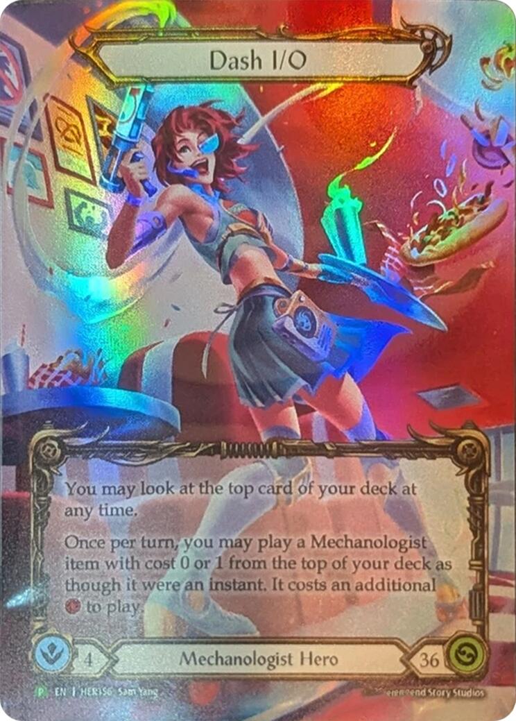 Dash I/O [HER0156] (Promo)  Rainbow Foil | Devastation Store