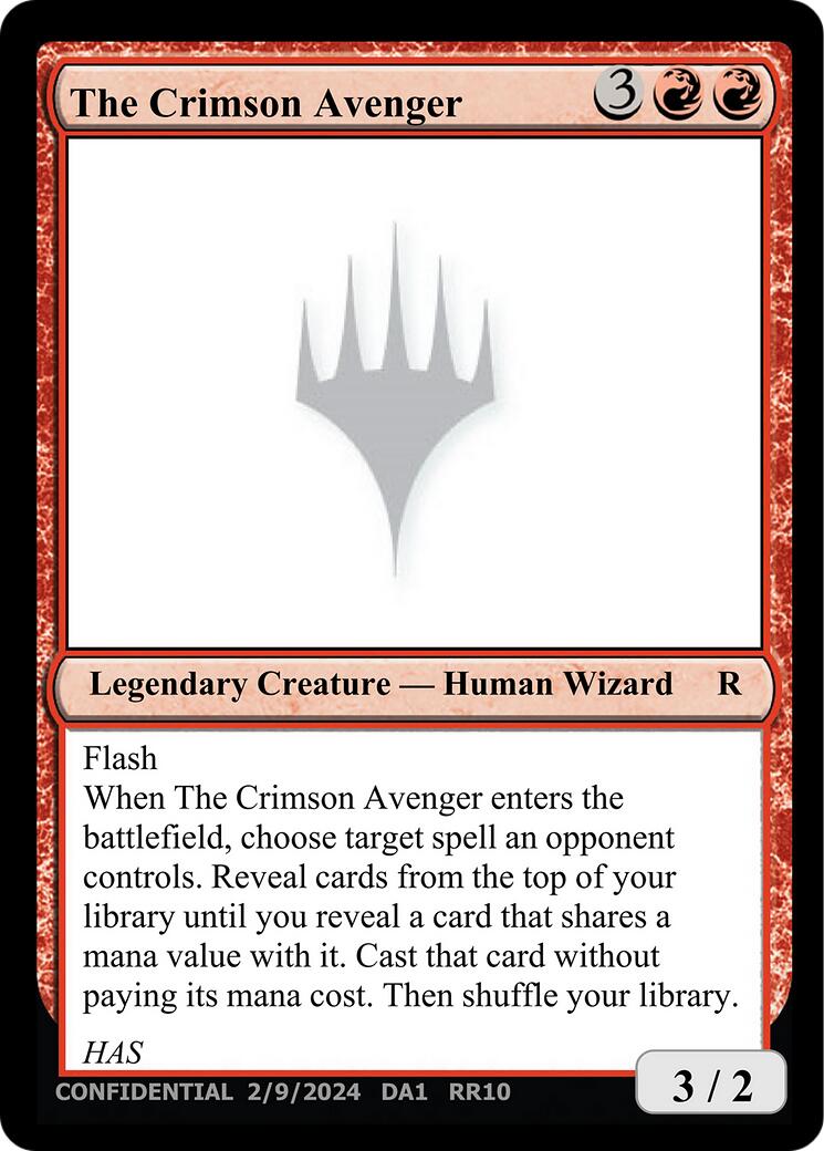 The Crimson Avenger [Unknown Event] | Devastation Store