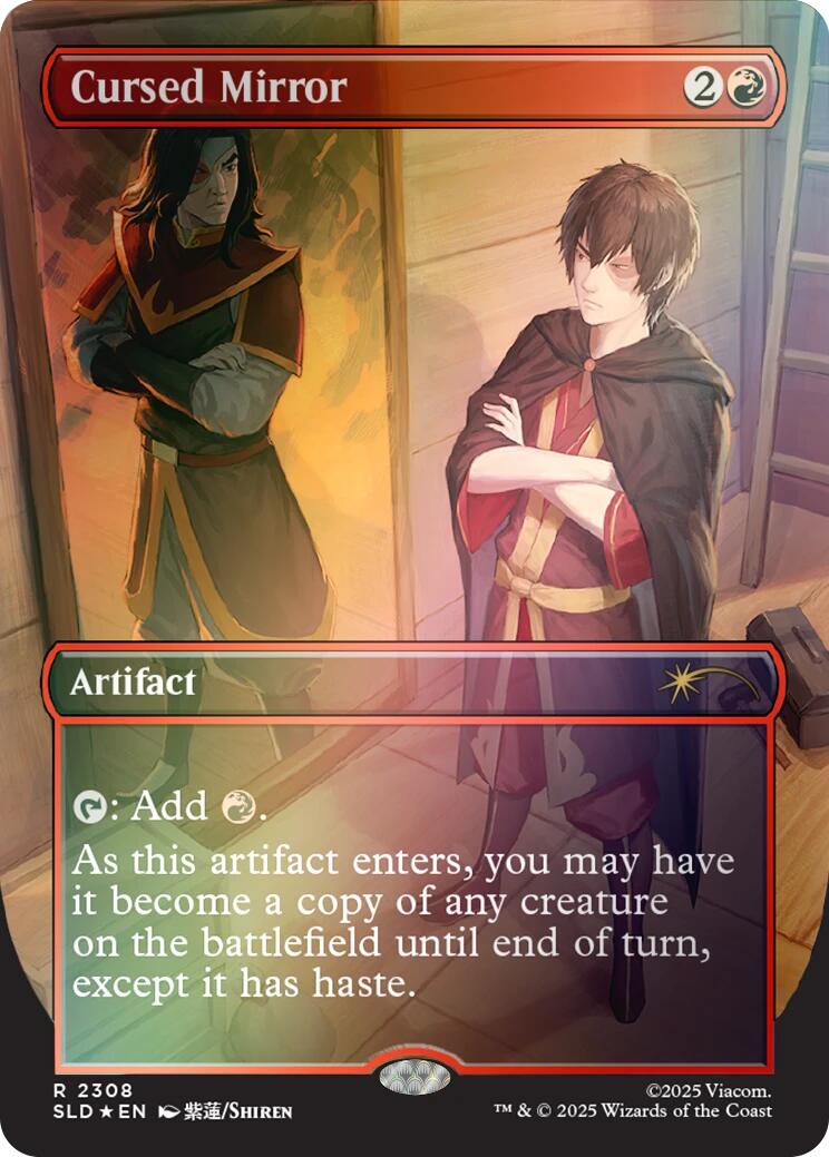 Cursed Mirror (Rainbow Foil) [Secret Lair Drop Series] | Devastation Store