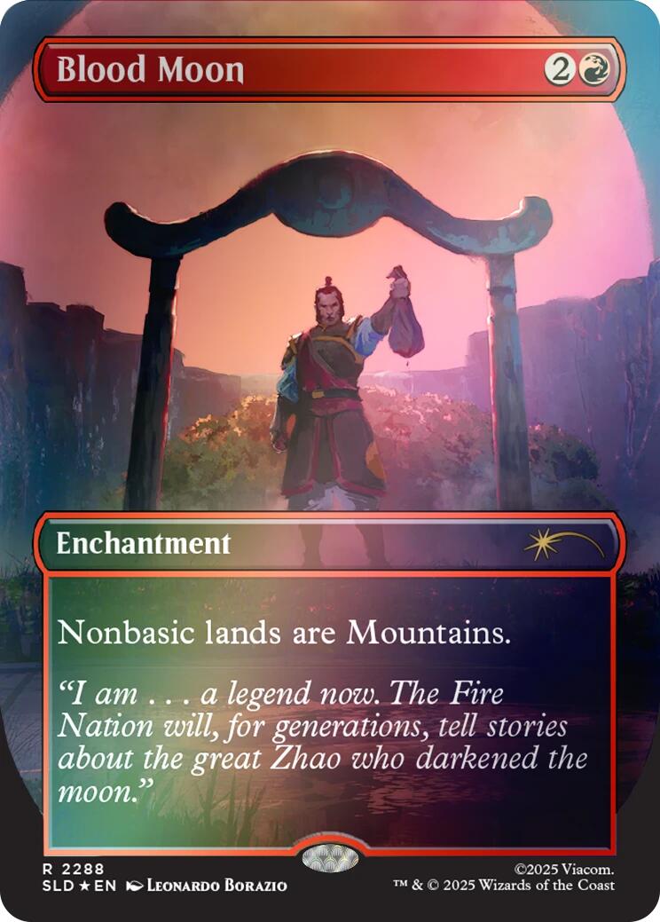 Blood Moon (Rainbow Foil) [Secret Lair Drop Series] | Devastation Store