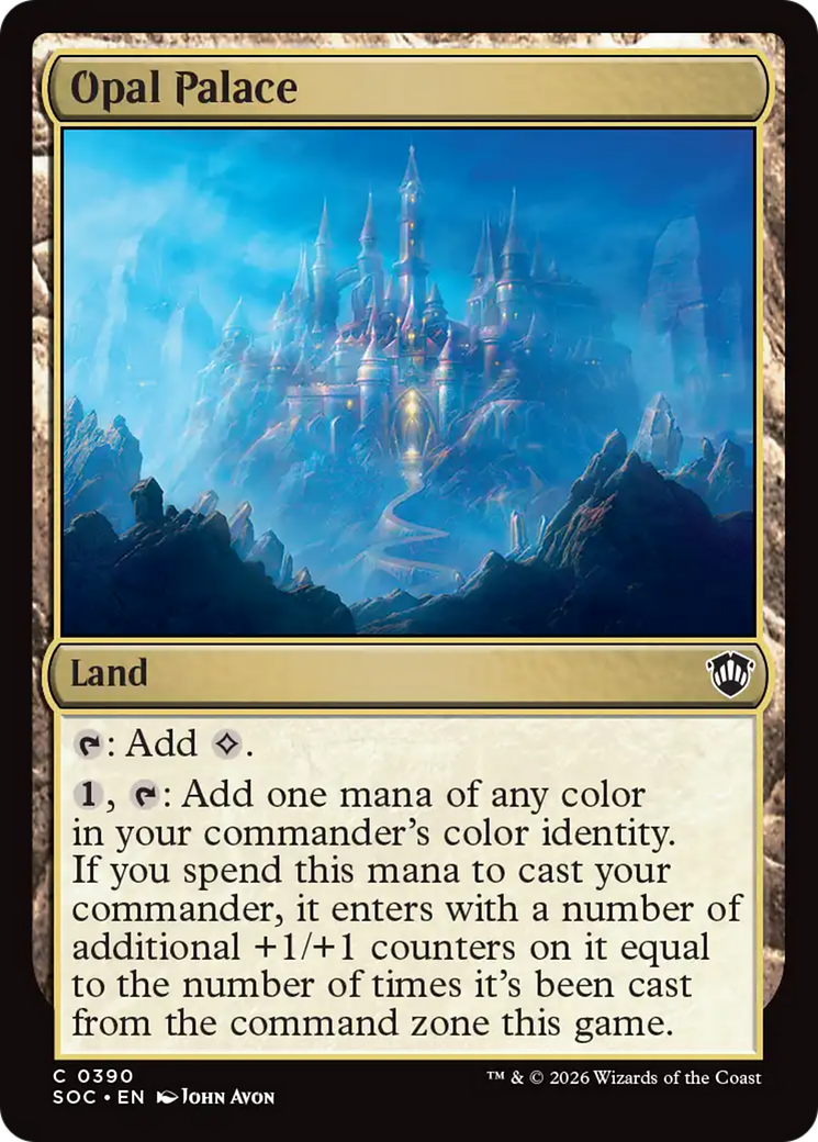Opal Palace [Secrets of Strixhaven Commander] | Devastation Store