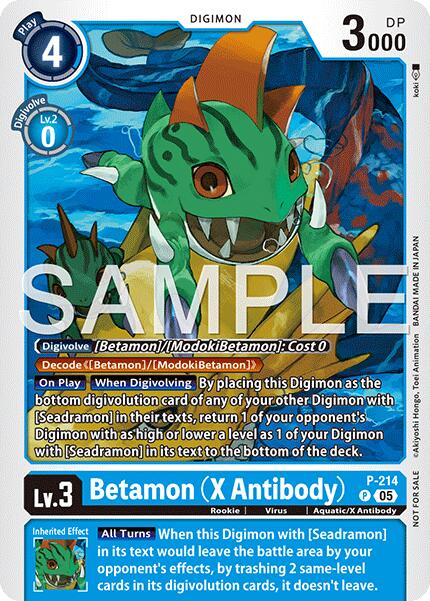 Betamon [P] (X Antibody) (Official Store Tournament 2026 Vol. 1) [Promotional Cards] | Devastation Store