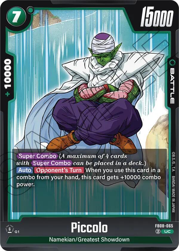Piccolo (FB08-065) [Saiyan's Pride] | Devastation Store